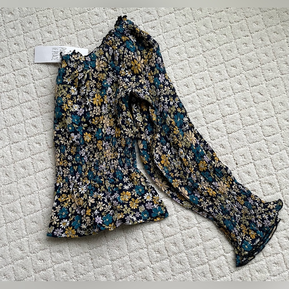 Patrons of Peace Ruffle Blouse. - Picture 4 of 8